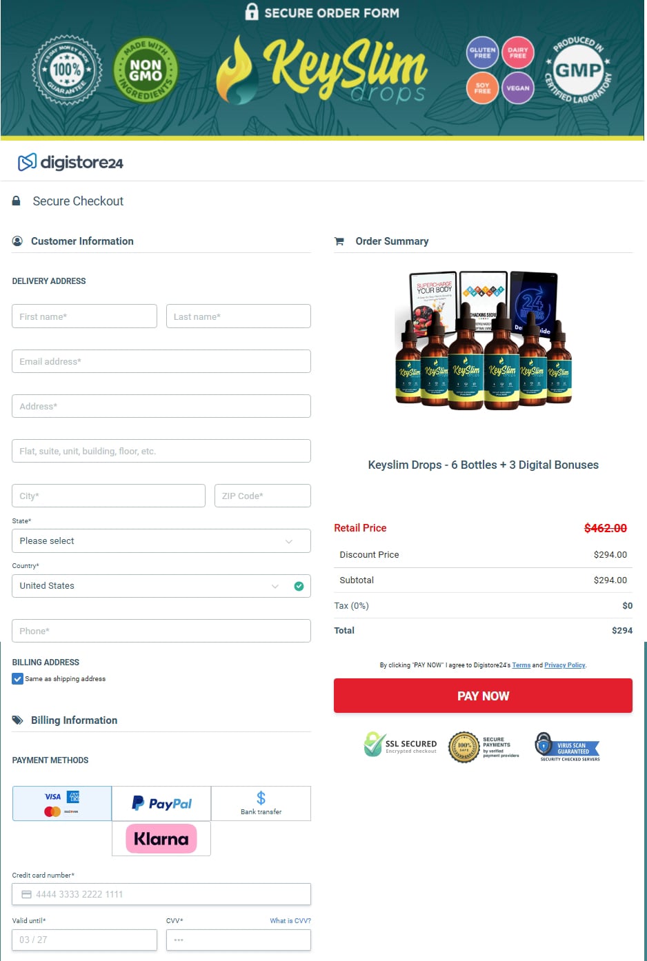 Key Slim Drops Buy Now